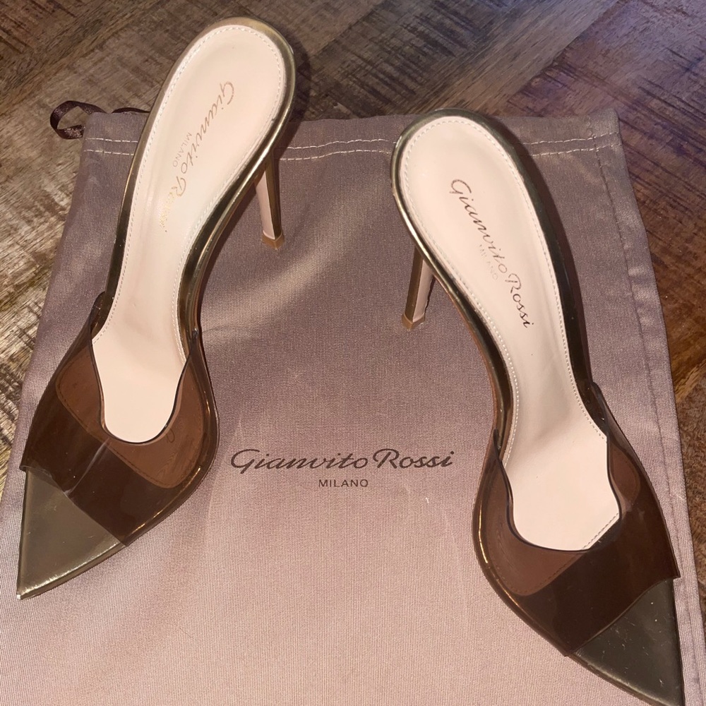 Gianvito Rossi PVC mules